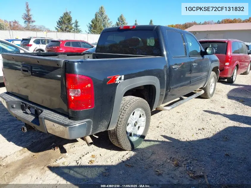 1GCPKSE72CF131832 2012 Chevrolet Silverado 1500 Lt
