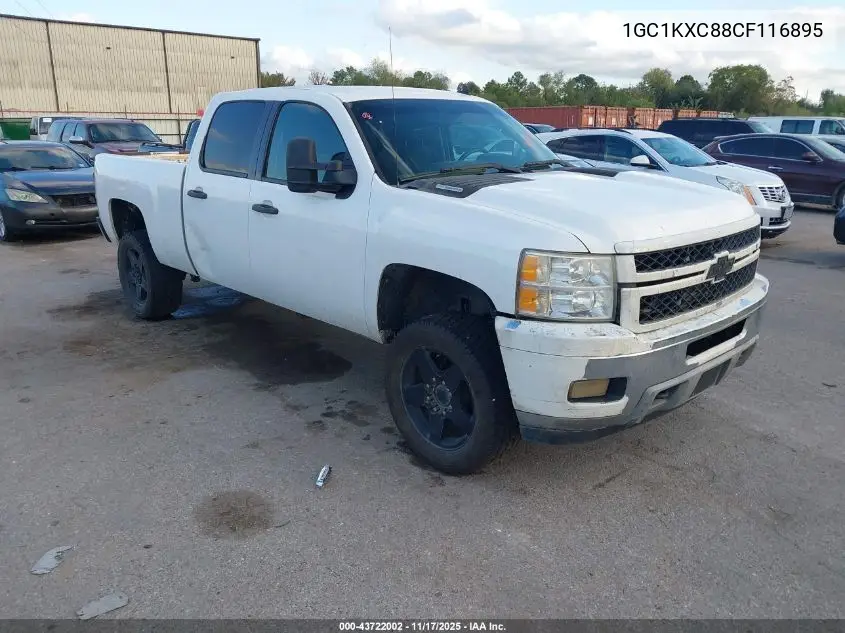 1GC1KXC88CF116895 2012 Chevrolet Silverado 2500Hd Lt