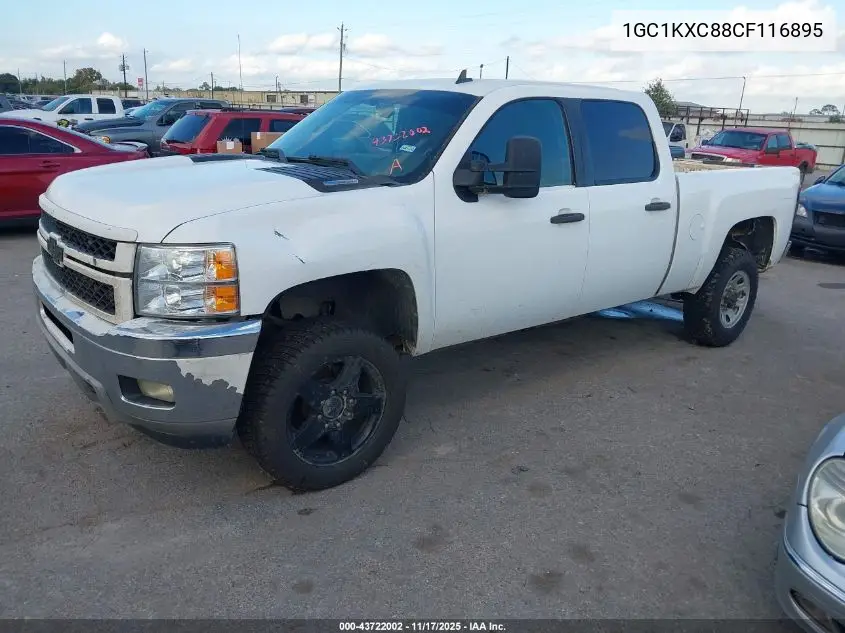 1GC1KXC88CF116895 2012 Chevrolet Silverado 2500Hd Lt