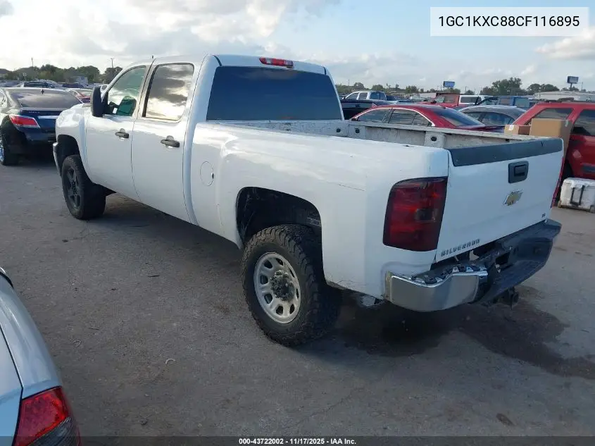 1GC1KXC88CF116895 2012 Chevrolet Silverado 2500Hd Lt