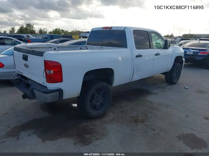 1GC1KXC88CF116895 2012 Chevrolet Silverado 2500Hd Lt