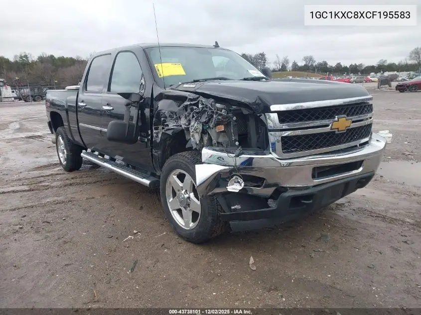 1GC1KXC8XCF195583 2012 Chevrolet Silverado 2500Hd Lt