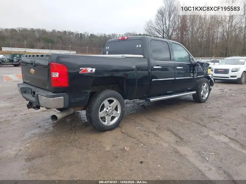 1GC1KXC8XCF195583 2012 Chevrolet Silverado 2500Hd Lt