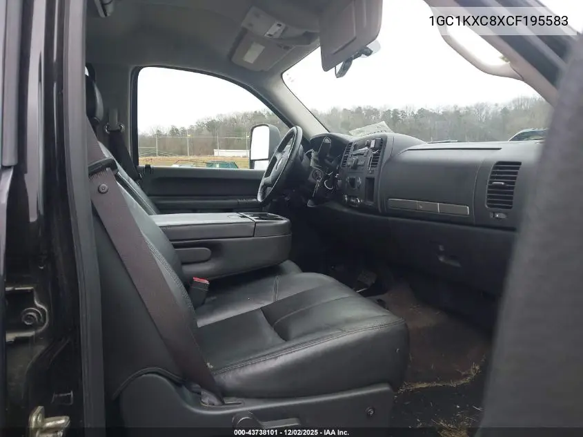 1GC1KXC8XCF195583 2012 Chevrolet Silverado 2500Hd Lt
