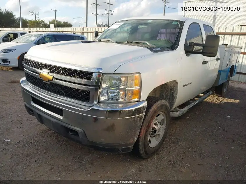 1GC1CVCG0CF199070 2012 Chevrolet Silverado 2500Hd Work Truck
