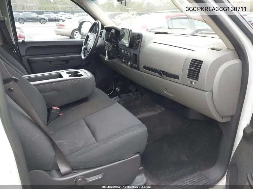 3GCPKREA3CG130711 2012 Chevrolet Silverado 1500 Ls