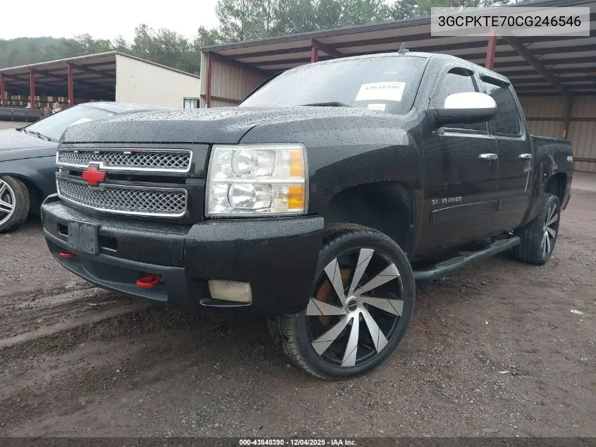 3GCPKTE70CG246546 2012 Chevrolet Silverado 1500 Ltz