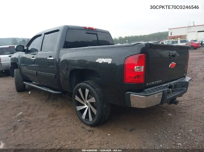 3GCPKTE70CG246546 2012 Chevrolet Silverado 1500 Ltz