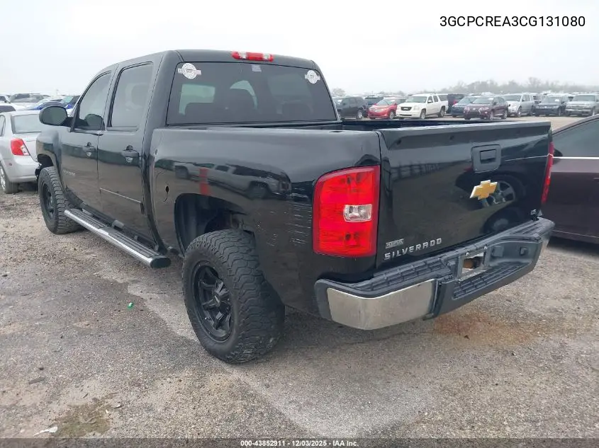3GCPCREA3CG131080 2012 Chevrolet Silverado 1500 Ls