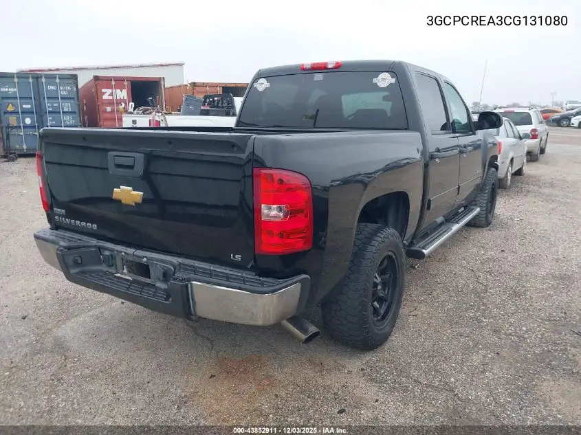 3GCPCREA3CG131080 2012 Chevrolet Silverado 1500 Ls