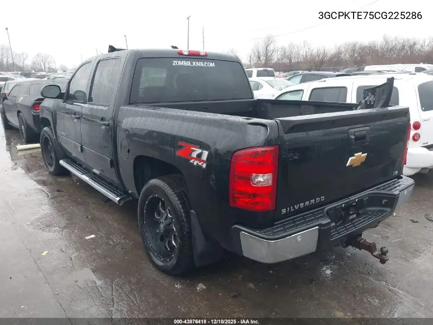 3GCPKTE75CG225286 2012 Chevrolet Silverado 1500 Ltz