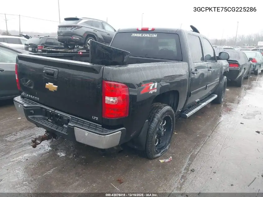 3GCPKTE75CG225286 2012 Chevrolet Silverado 1500 Ltz