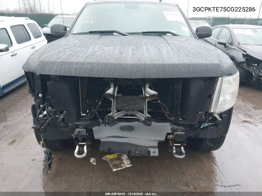 3GCPKTE75CG225286 2012 Chevrolet Silverado 1500 Ltz