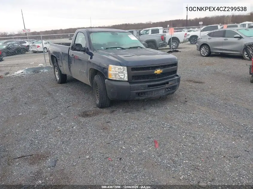 1GCNKPEX4CZ299538 2012 Chevrolet Silverado 1500 Work Truck