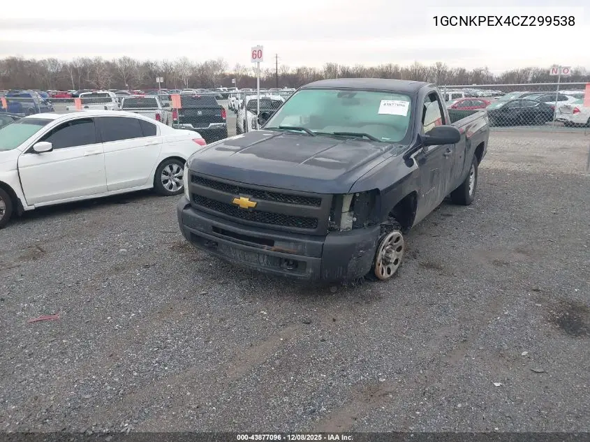 1GCNKPEX4CZ299538 2012 Chevrolet Silverado 1500 Work Truck