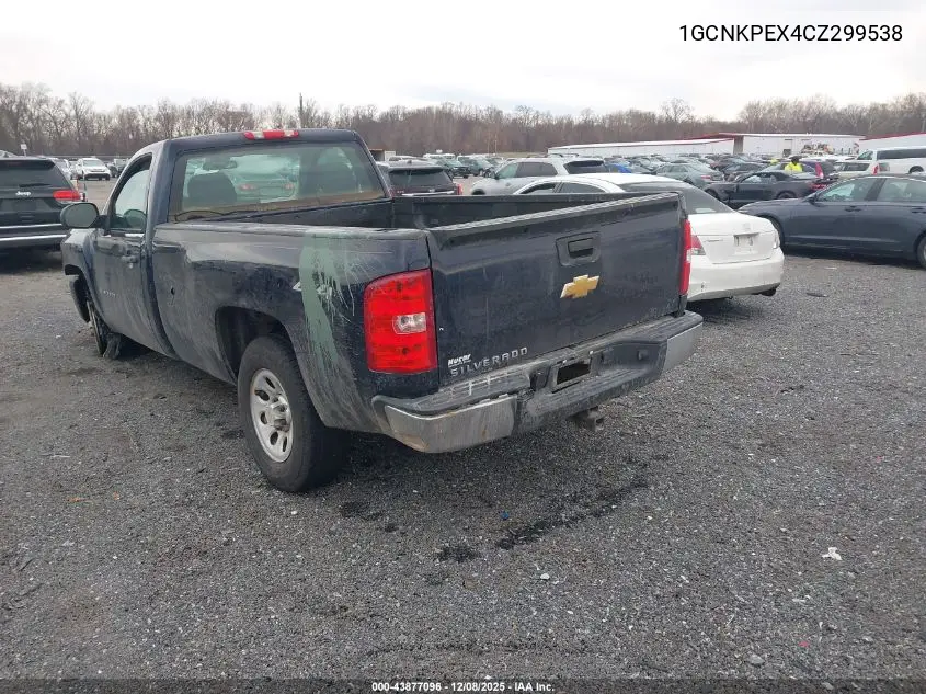 1GCNKPEX4CZ299538 2012 Chevrolet Silverado 1500 Work Truck