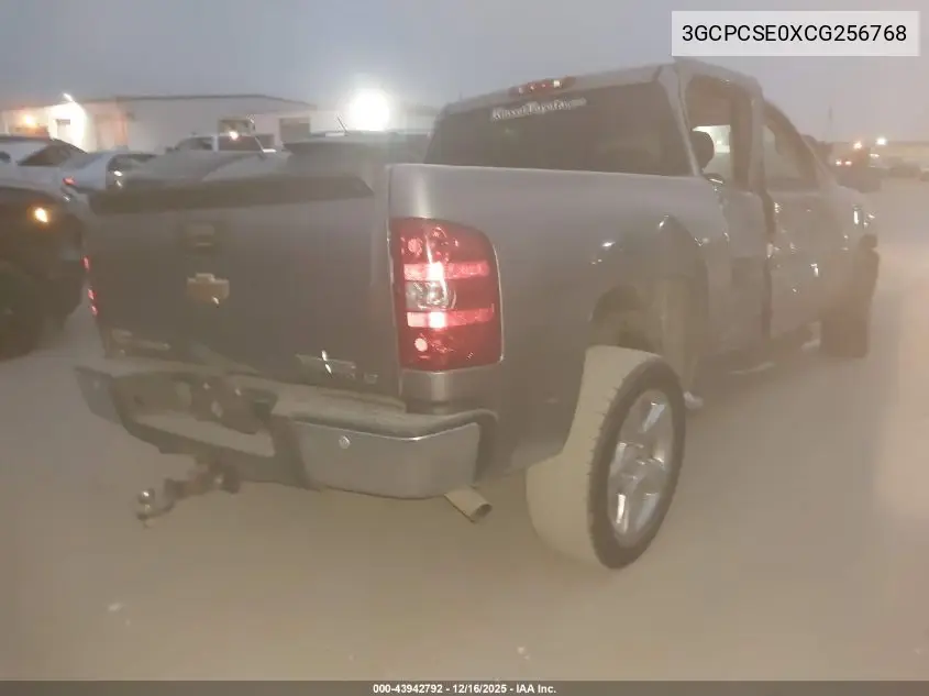 3GCPCSE0XCG256768 2012 Chevrolet Silverado 1500 Lt