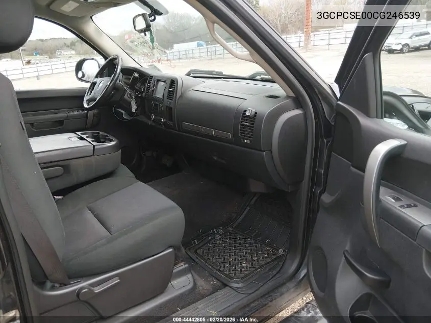 3GCPCSE00CG246539 2012 Chevrolet Silverado 1500 Lt