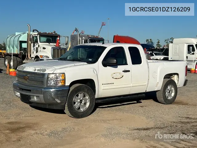 1GCRCSE01DZ126209 2013 Chevrolet Silverado 1500 2013 Chevrolet Silverado 1500 Lt 4X2 Extended Cab Pickup (Inoperable)