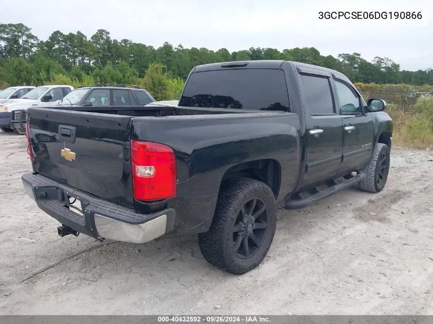 2013 Chevrolet Silverado 1500 Lt VIN: 3GCPCSE06DG190866 Lot: 40432592