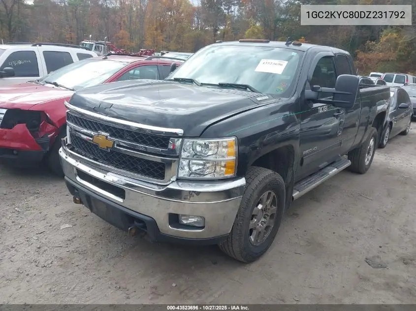 1GC2KYC80DZ231792 2013 Chevrolet Silverado 2500Hd Ltz