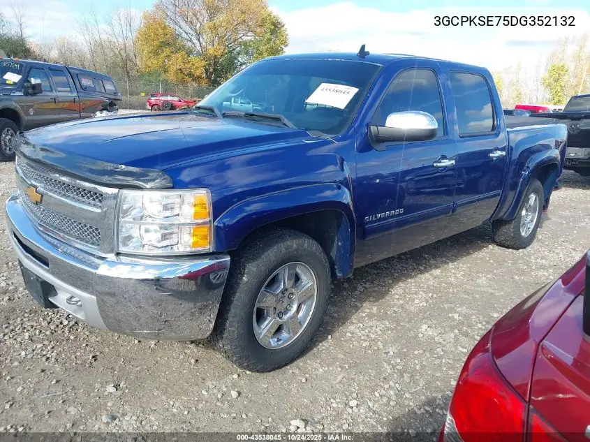 3GCPKSE75DG352132 2013 Chevrolet Silverado 1500 Lt