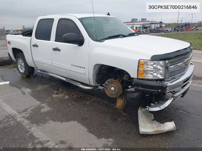 3GCPKSE70DG216846 2013 Chevrolet Silverado 1500 Lt