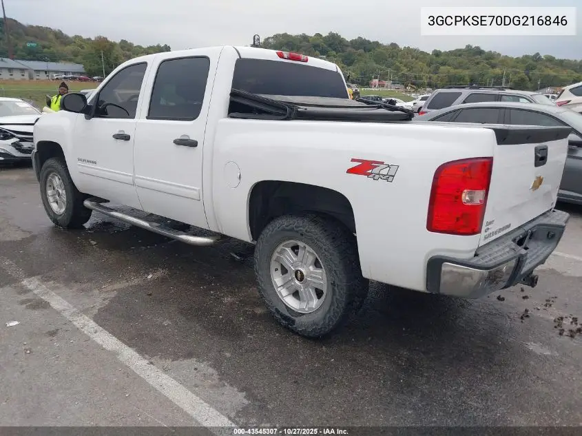 3GCPKSE70DG216846 2013 Chevrolet Silverado 1500 Lt