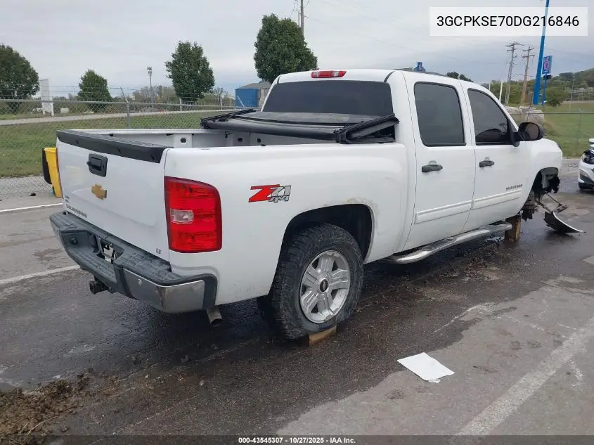 3GCPKSE70DG216846 2013 Chevrolet Silverado 1500 Lt