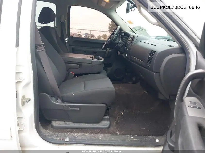 3GCPKSE70DG216846 2013 Chevrolet Silverado 1500 Lt