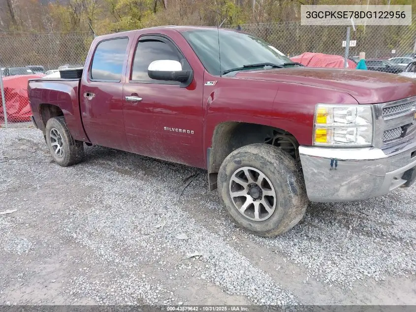3GCPKSE78DG122956 2013 Chevrolet Silverado 1500 Lt