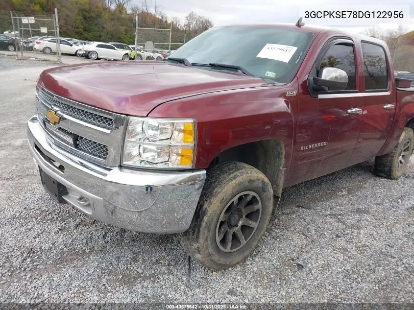 3GCPKSE78DG122956 2013 Chevrolet Silverado 1500 Lt