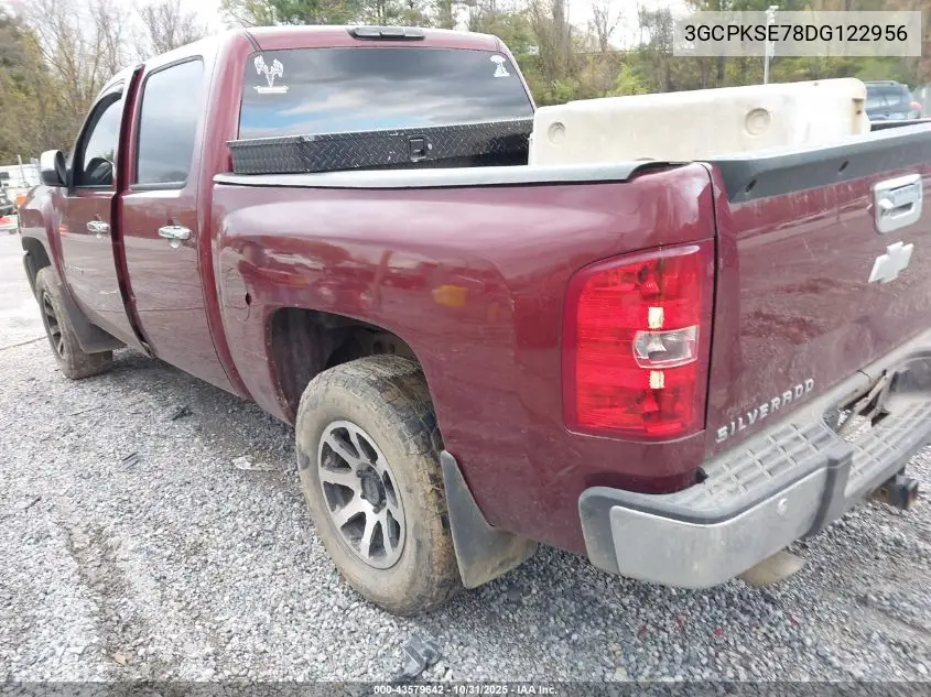 3GCPKSE78DG122956 2013 Chevrolet Silverado 1500 Lt