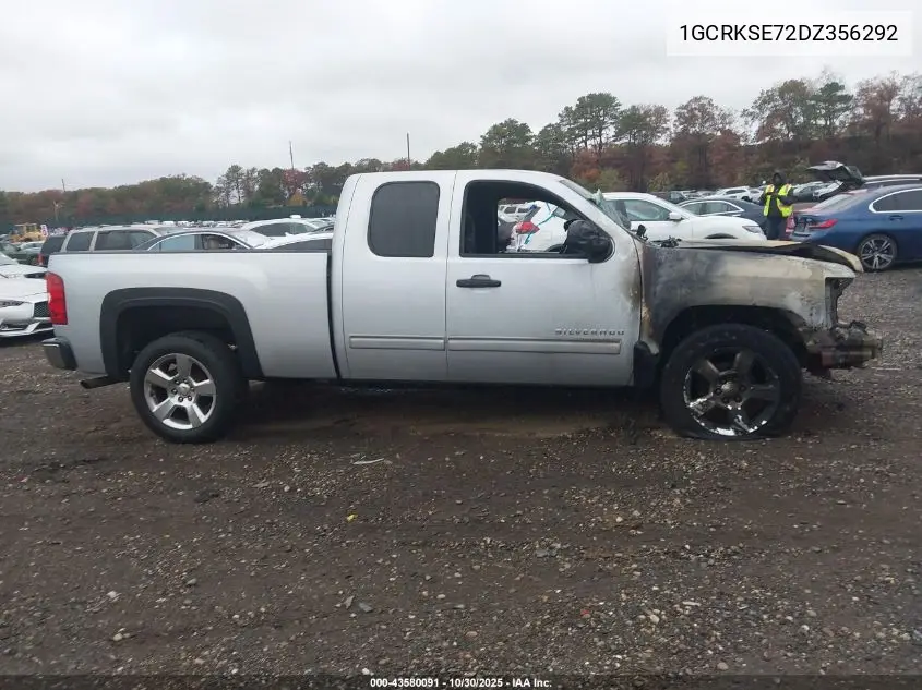 1GCRKSE72DZ356292 2013 Chevrolet Silverado 1500 Lt