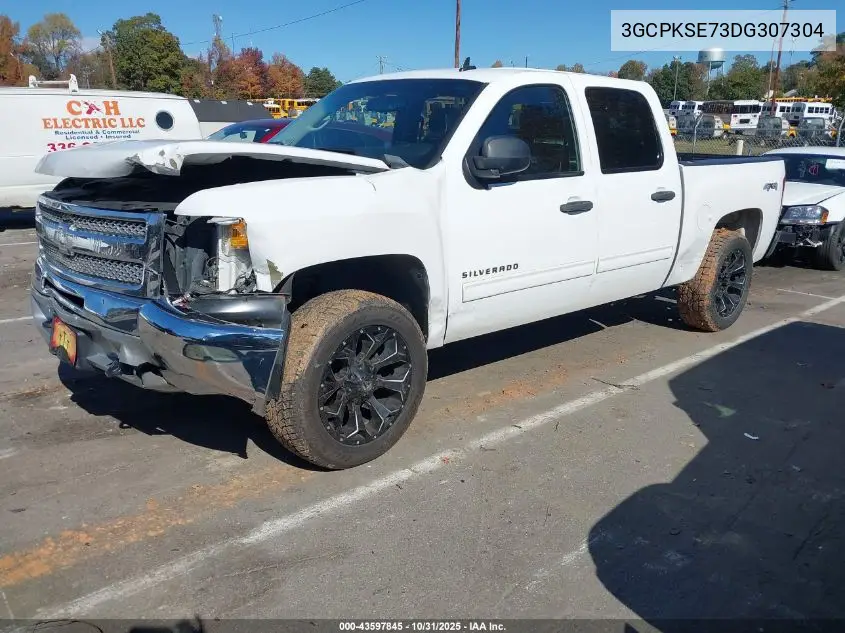 3GCPKSE73DG307304 2013 Chevrolet Silverado 1500 Lt