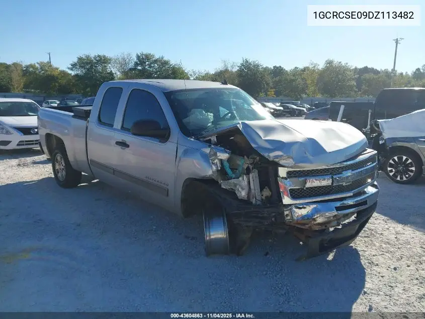 1GCRCSE09DZ113482 2013 Chevrolet Silverado 1500 Lt