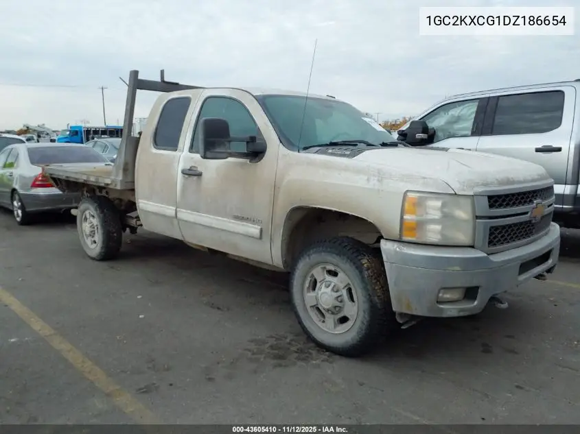 1GC2KXCG1DZ186654 2013 Chevrolet Silverado 2500Hd Lt