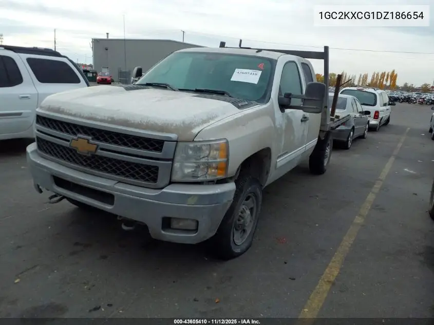 1GC2KXCG1DZ186654 2013 Chevrolet Silverado 2500Hd Lt