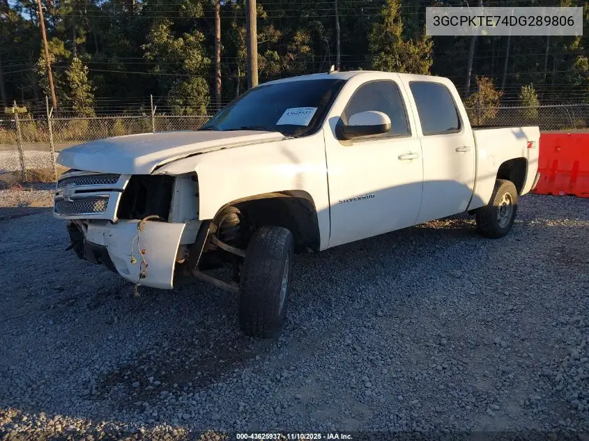 3GCPKTE74DG289806 2013 Chevrolet Silverado 1500 Ltz