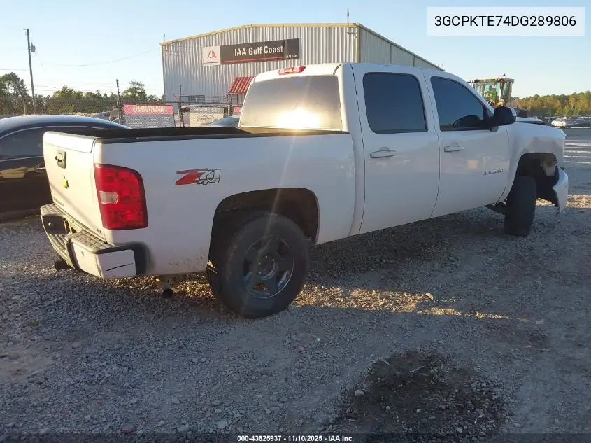 3GCPKTE74DG289806 2013 Chevrolet Silverado 1500 Ltz
