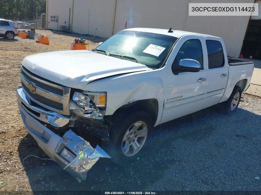 3GCPCSE0XDG114423 2013 Chevrolet Silverado 1500 Lt