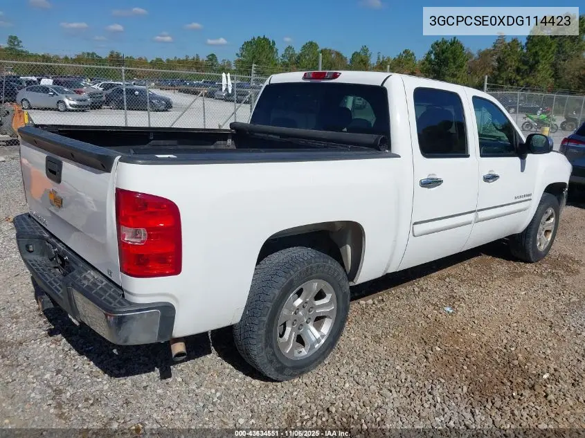 3GCPCSE0XDG114423 2013 Chevrolet Silverado 1500 Lt