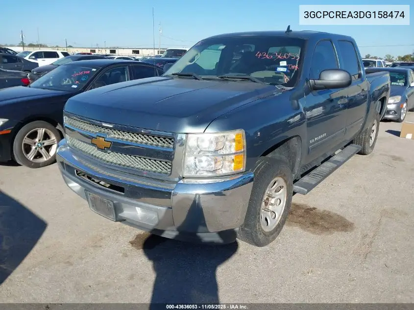 3GCPCREA3DG158474 2013 Chevrolet Silverado 1500 Ls