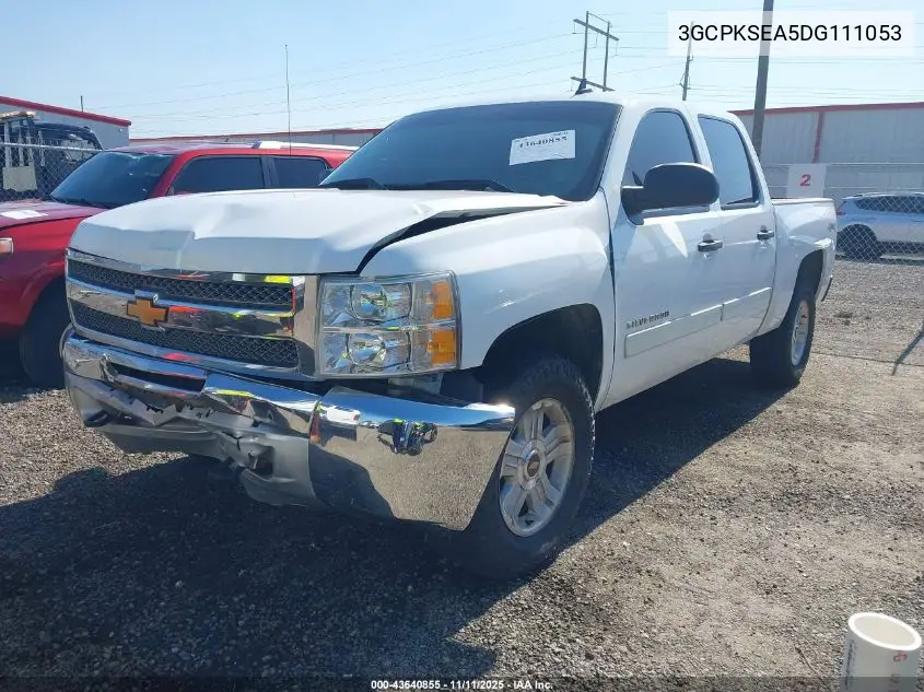 3GCPKSEA5DG111053 2013 Chevrolet Silverado 1500 Lt