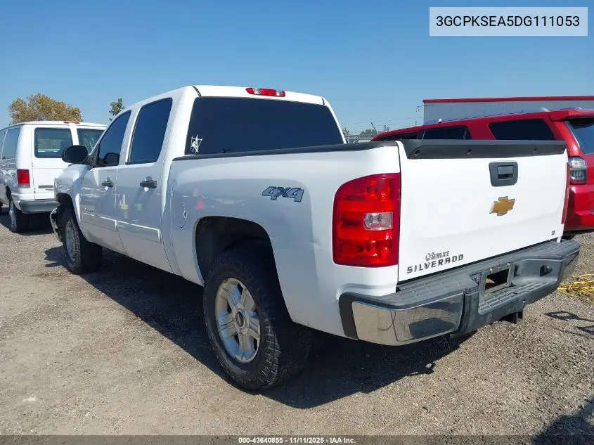 3GCPKSEA5DG111053 2013 Chevrolet Silverado 1500 Lt