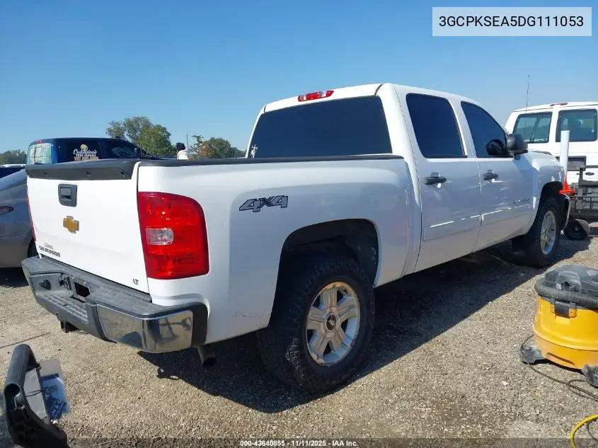 3GCPKSEA5DG111053 2013 Chevrolet Silverado 1500 Lt
