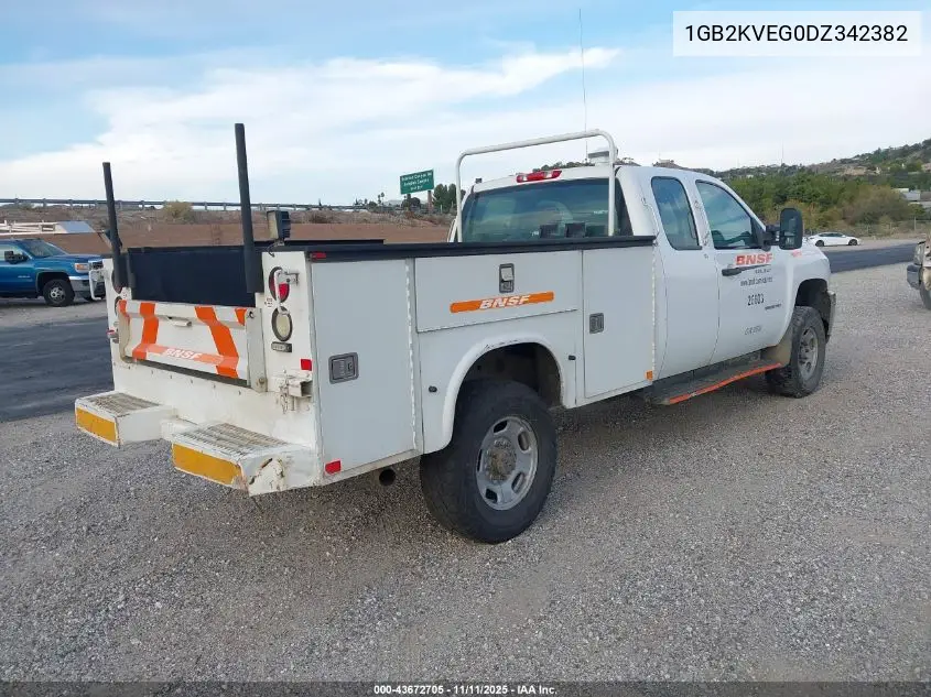 1GB2KVEG0DZ342382 2013 Chevrolet Silverado 2500Hd Work Truck
