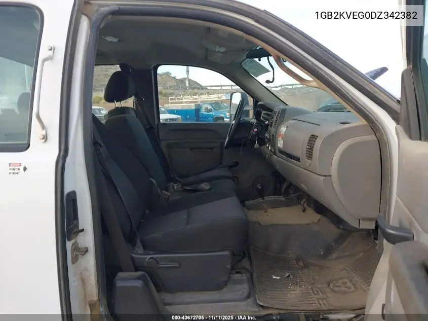 1GB2KVEG0DZ342382 2013 Chevrolet Silverado 2500Hd Work Truck