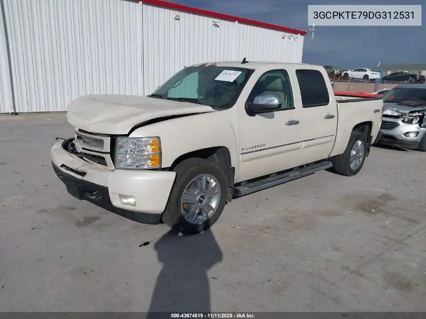 3GCPKTE79DG312531 2013 Chevrolet Silverado 1500 Ltz