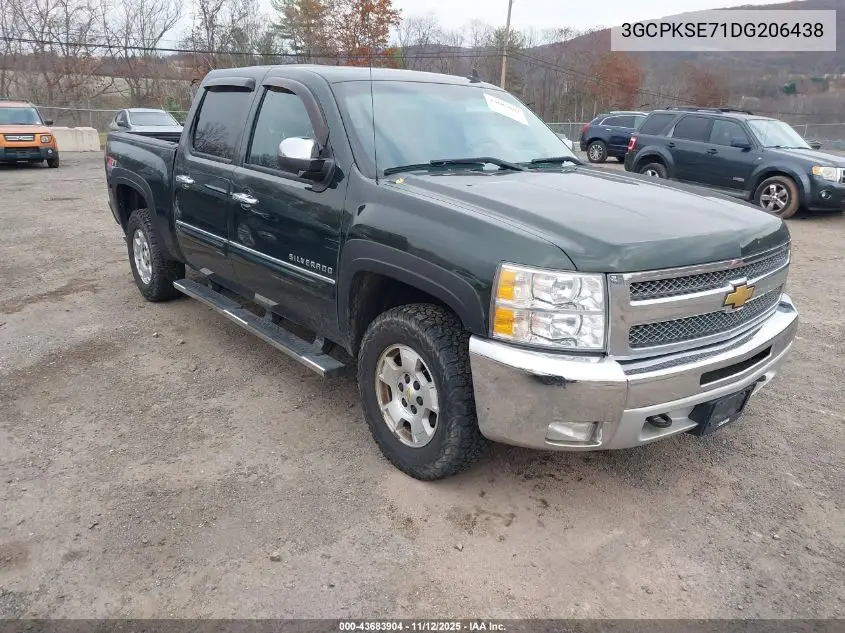3GCPKSE71DG206438 2013 Chevrolet Silverado 1500 Lt